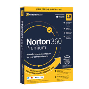 Norton 360 Premium (10 Device/Up to 75GB)