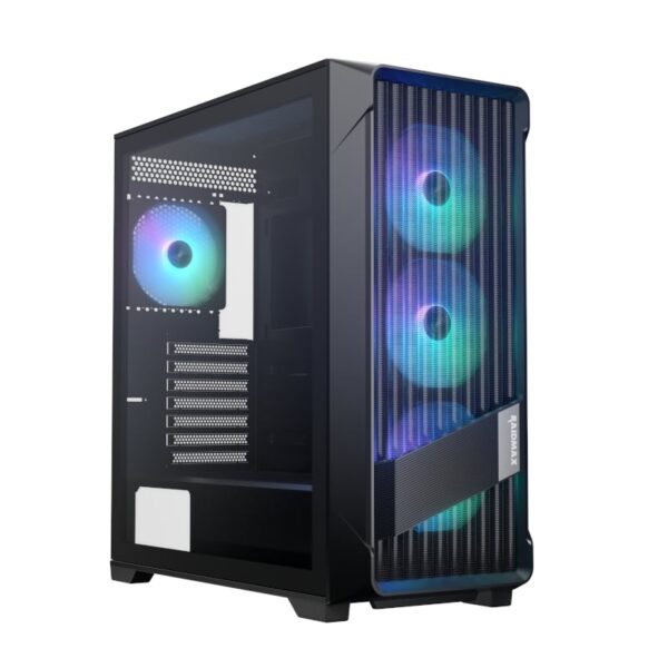 Raidmax X603 ATX|Micro-ATX|Mini-ITX|E-ATX ARGB Gaming Chassis - Black