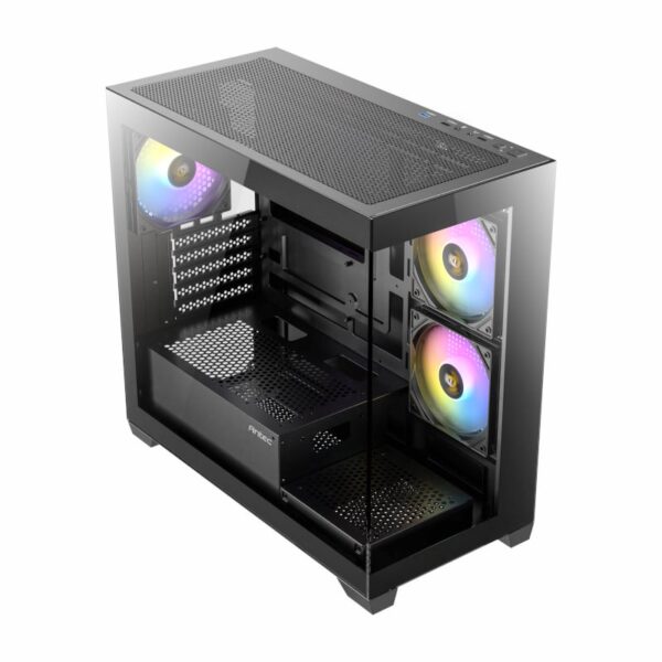 Antec CX300M Micro-ATX | ITX RGB Mini-Tower Gaming Chassis - Black - Image 10