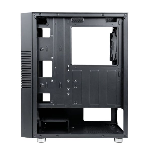 Raidmax H704 ATX | Micro-ATX | Mini-ITX ARGB Sync Mid-Tower Gaming Chassis - Black - Image 5