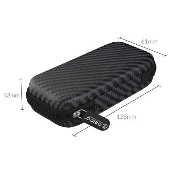 ORICO Hardshell Portable NVMe Protector Case - Black - Image 5