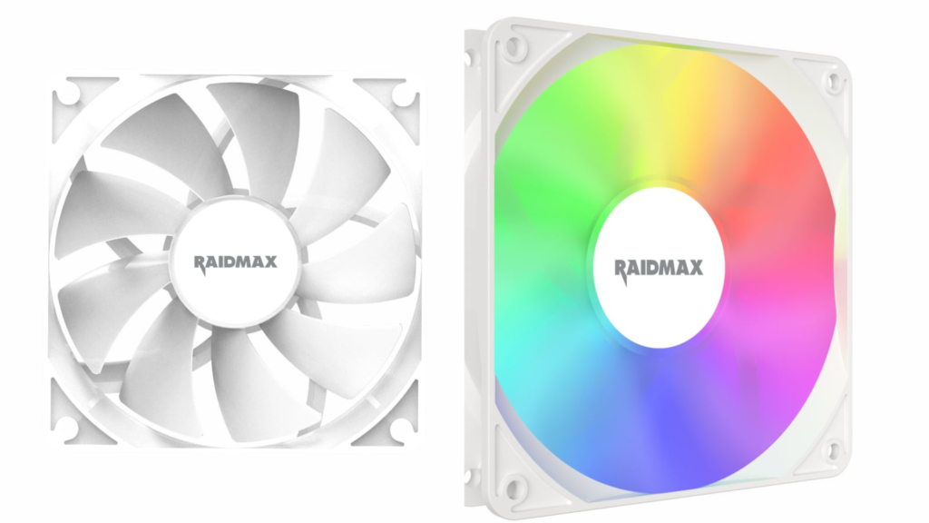Raidmax NVX120FWDC4 120mm 3pin ARGB 4in1 Fan