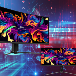 MSI MPG 341CQPX QD-OLED 34″ UWQHD 240Hz 0.03ms Curved Gaming Monitor